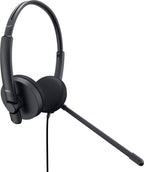 DELL WH1022 Headset Wired Head-band Calls/Music USB Type-A Black