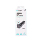 eSTUFF ES631031 mobile device charger Mobile phone Black Cigar lighter Fast charging Auto