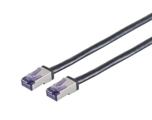 Lanview LVN-CAT6A-FLEX-20M networking cable Black S/FTP (S-STP) Round