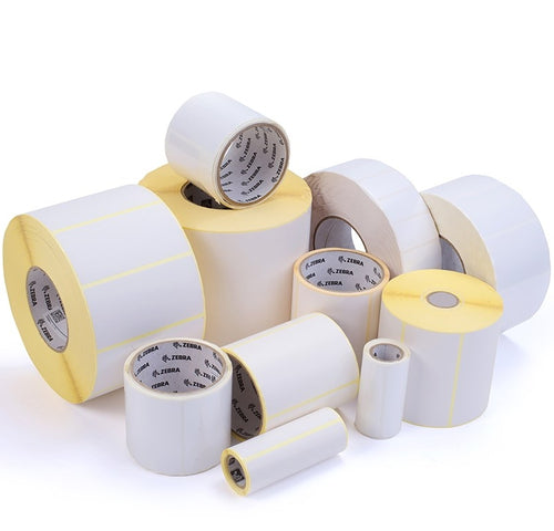Zebra 3008713 printer label White Self-adhesive printer label