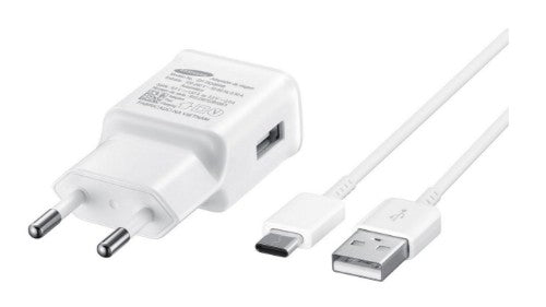 Samsung EP-TA20EWE mobile device charger Universal White AC Fast charging Indoor