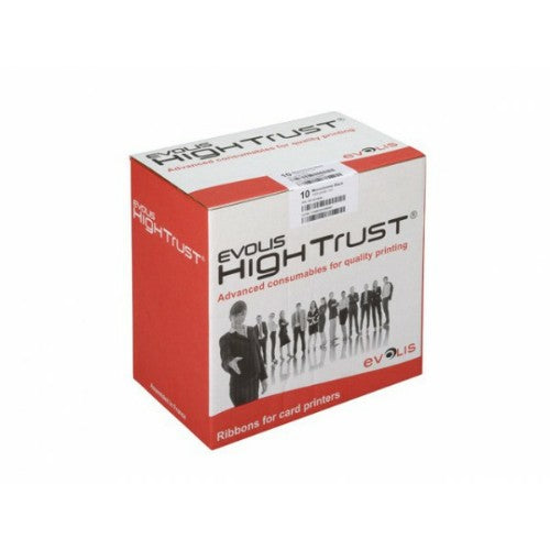 Evolis R2F010NAA Thermal-transfer ribbon black + overlay, 600 pages for Evolis Primacy