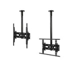 B-Tech Universal Flat Screen Ceiling Mount with Tilt (VESA 400) - 1.5m Ø50mm Pole