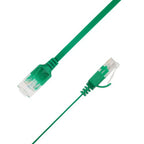 LinkIT UTP-FL6A-00400-GR networking cable Green 4 m Cat6a U/UTP (UTP)