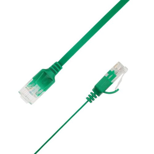 LinkIT UTP-FL6A-00400-GR networking cable Green 4 m Cat6a U/UTP (UTP)