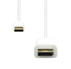 ProXtend USBC-DP-0005W video cable adapter 0.5 m USB Type-C DisplayPort White