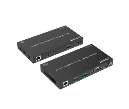 Vivolink VLUSBCEXT2X2 USB graphics adapter Black