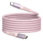 Verbatim Sync & Charge Magnetic Cable - 60W USB-C to USB-C 120 cm Pink