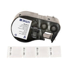 Brady M4-49-417 printer label Black, White Self-adhesive printer label