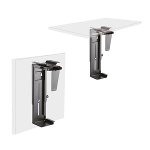 LogiLink EO0005 CPU holder Desk-mounted CPU holder Black