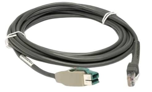 Zebra CBA-U35-S15ZBR barcode reader accessory USB cable