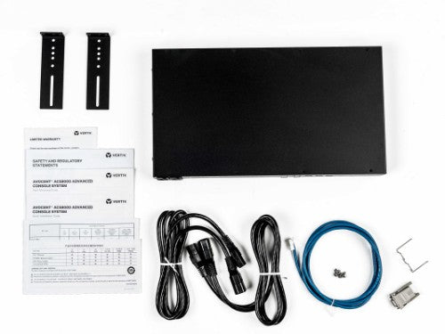 Vertiv Avocent 8-Port ACS 8000 with dual AC Power Supply and Analog Modem - ACS8008MDAC-404