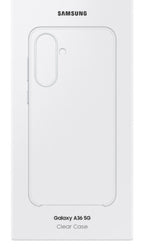 Samsung EF-QA366 mobile phone case 17 cm (6.7") Cover Transparent