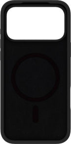 eSTUFF iPhone 17 Pro Max INFINITE ROME Magnetic Silicone Cover - Black - 81% recycled material