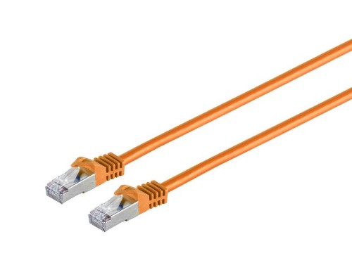 Microconnect SFTP7005O networking cable Orange 0.5 m Cat7 S/FTP (S-STP)