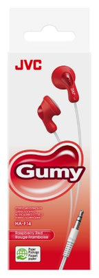 JVC F14 Gumy In Ear Wired Red
