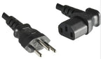 Microconnect PE160418A power cable Black 1.8 m Power plug type J C13 coupler