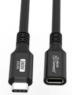 Microconnect USB3.2CC05EX USB cable USB 3.2 Gen 2x2 0.5 m USB C 20 Gbit/s 240 W Black