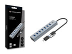 Conceptronic HUBBIES21G 7-Port USB 3.0 Hub, 5Gbps, USB-A x 7