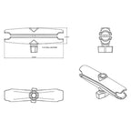 RAM Mounts Double Socket Arm