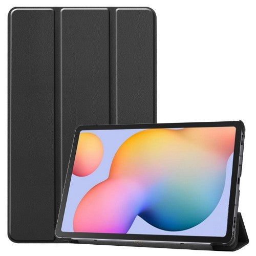 eSTUFF Galaxy Tab S11 Ultra HOUSTON Folio Case. Black PU leather front with hard PC backside