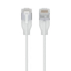Ubiquiti UACC-Cable-Patch-EL-C6A-2M-W networking cable Translucent, White Cat6a
