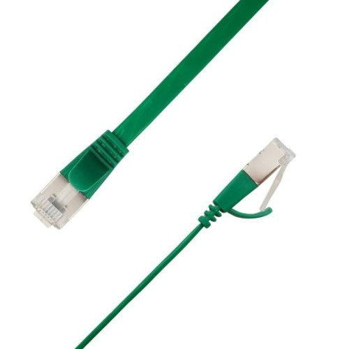 LinkIT STP-FL6A-00150-GR networking cable Green 1.5 m Cat6a U/FTP (STP)