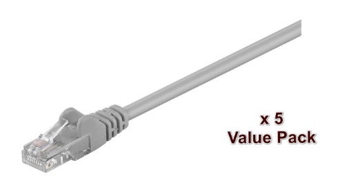 Microconnect V-UTP515VP networking cable Grey 15 m Cat5e U/UTP (UTP)