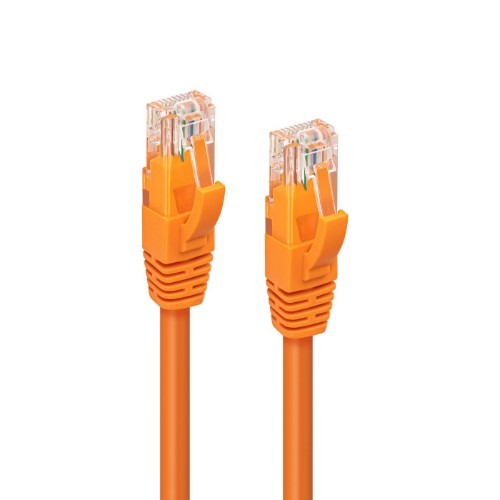 Microconnect MC-UTP6A10O networking cable Orange 10 m Cat6a U/UTP (UTP) Round