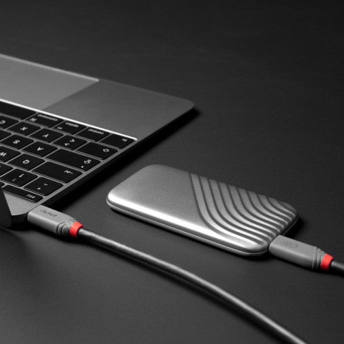 Lindy 1.5m USB 4 240W Type C Cable, Anthra Line