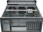 Inter-Tech IPC 4U-4129L Rack Metallic, Silver