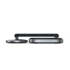 Satechi ST-Q21FM mobile device charger Headphones, Smartphone Grey USB Wireless charging Indoor