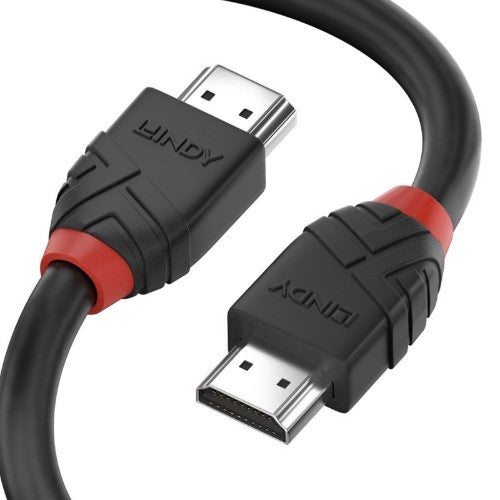 Lindy 5m High Speed HDMI Cable, Black Line