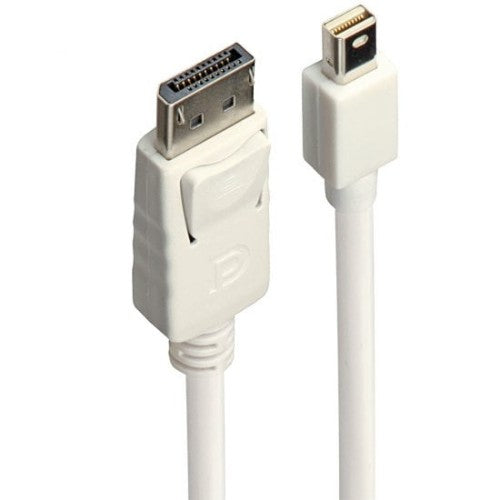 Lindy 3m Mini DisplayPort to DisplayPort Cable, White