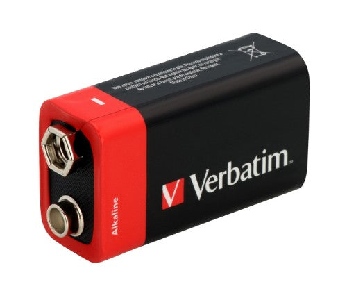 Verbatim 9V Alkaline Batteries