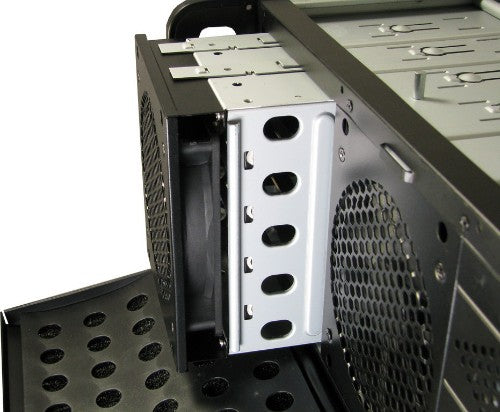 Inter-Tech IPC 4U-4129L Rack Metallic, Silver