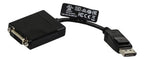 DELL 470-AANH video cable adapter Displayport M DVI-D FM Black
