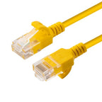 Microconnect V-UTP6A005Y-SLIM networking cable Yellow 0.5 m Cat6a U/UTP (UTP)