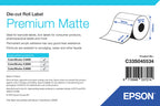 Epson C33S045534 Continous label roll die-cut 76mm x 51mm 650 label Pack=1 for Epson TM-C 3400/3500