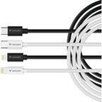 Verbatim Essentials Sync & Charge USB-C to Lightning Cables