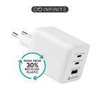 eSTUFF ES637100 mobile device charger Smartphone White AC Fast charging Indoor