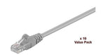 Microconnect V-UTP501VP networking cable Grey 1 m Cat5e U/UTP (UTP)