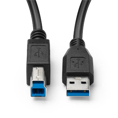 Microconnect USB3.0AB05B USB cable USB 3.2 Gen 1 (3.1 Gen 1) 0.5 m USB A USB B Black