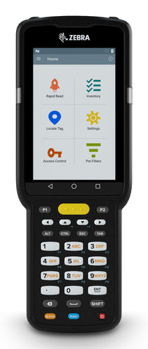 Zebra MC3390xR handheld mobile computer 10.2 cm (4") 800 x 480 pixels Touchscreen 743 g Black