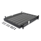 StarTech.com 2U Sliding Server Rack Mount Shelf - 20 to 30in Adjustable Mounting Depth - Vented - 50lb - Heavy Duty Universal 19” Rack Shelf for Equipment Rack - 24in Deep