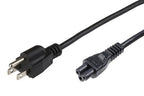 Microconnect PE110805 power cable Black 0.5 m Power plug type B C5 coupler