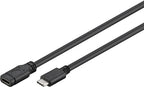 Microconnect USB3.1CC2EX USB cable USB 3.2 Gen 1 (3.1 Gen 1) 2 m USB C Black