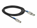 DeLOCK 2m, Mini SAS HD SFF-8644 - Mini SAS SFF-8088 Black
