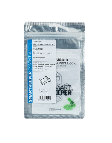 Smartkeeper MUL04P1GN port blocker USB Type-B Green 10 pc(s)