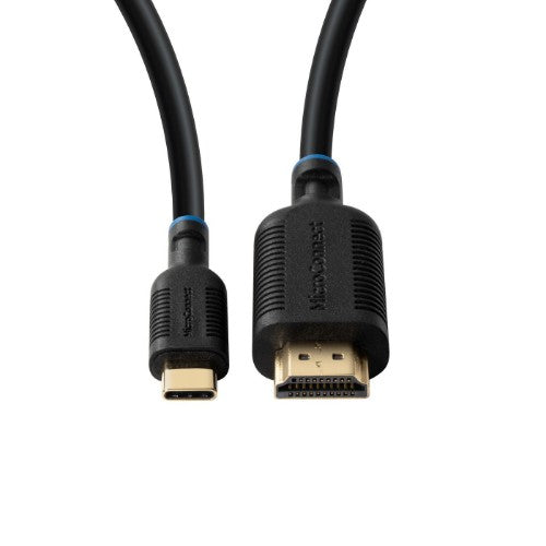 Microconnect MC-USBCHDMI5 video cable adapter 5 m HDMI Type A (Standard) Black